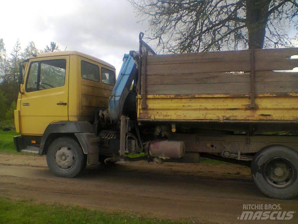 Mercedes-Benz 814 Φορτηγά Ανατροπή