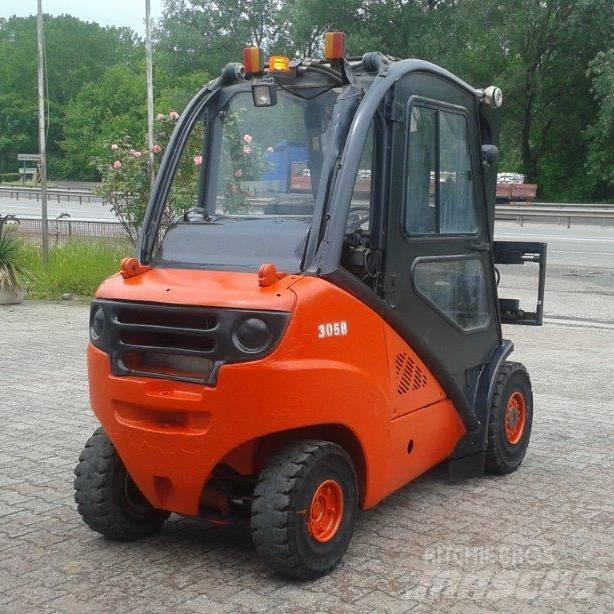 Linde H35T Περονοφόρα ανυψωτικά κλαρκ με φυσικό αέριο LPG