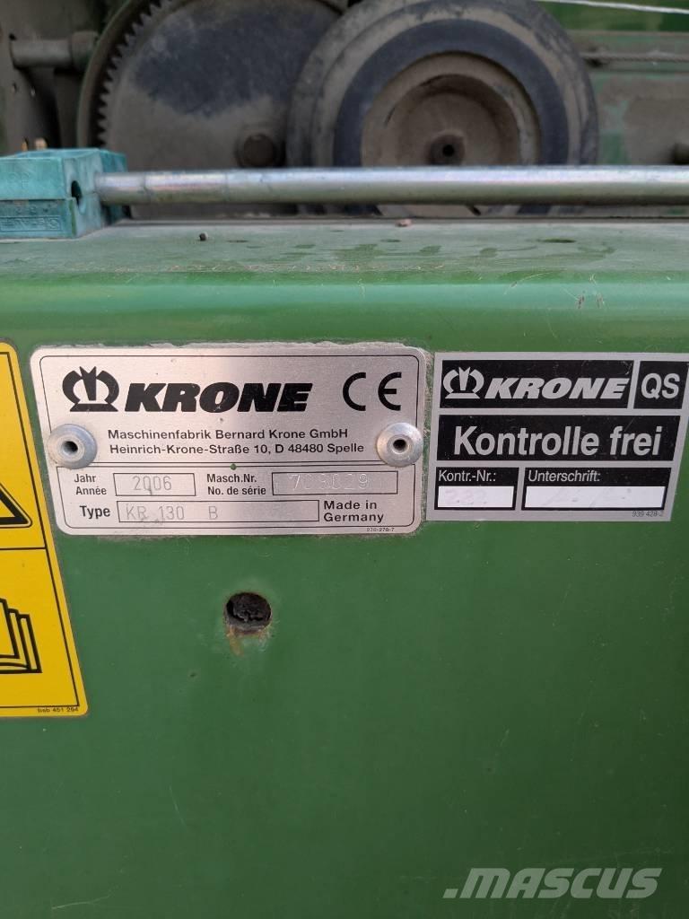Krone KR 130 Πρέσες κυλινδρικών δεμάτων