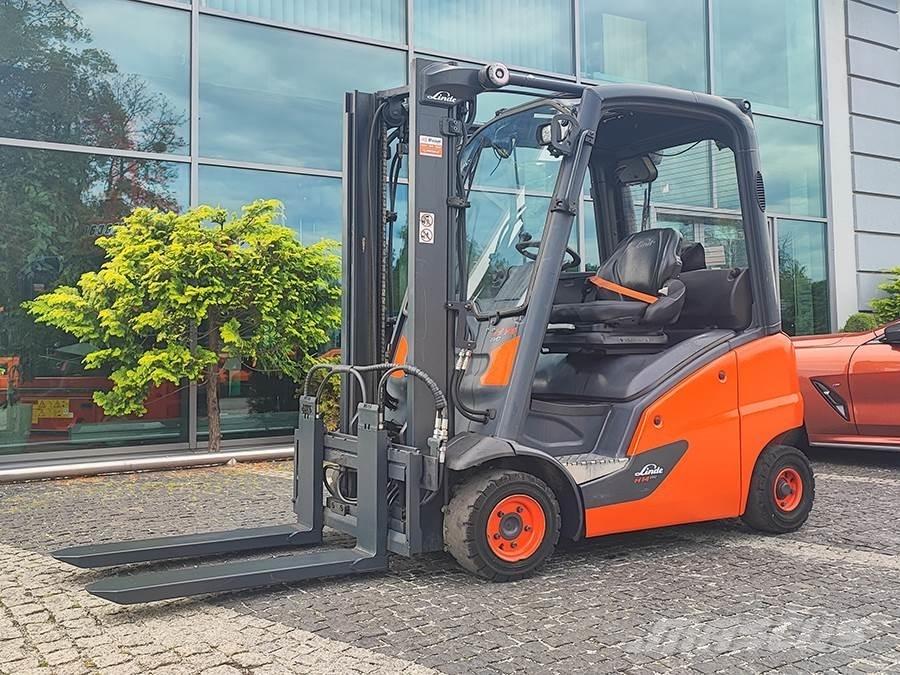Linde H14T-01 Περονοφόρα ανυψωτικά κλαρκ με φυσικό αέριο LPG