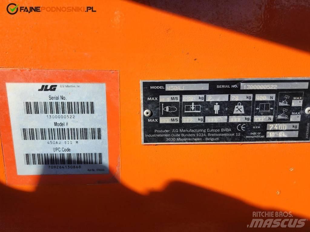 JLG 450 AJ II Ανυψωτήρες με αρθρωτό βραχίονα