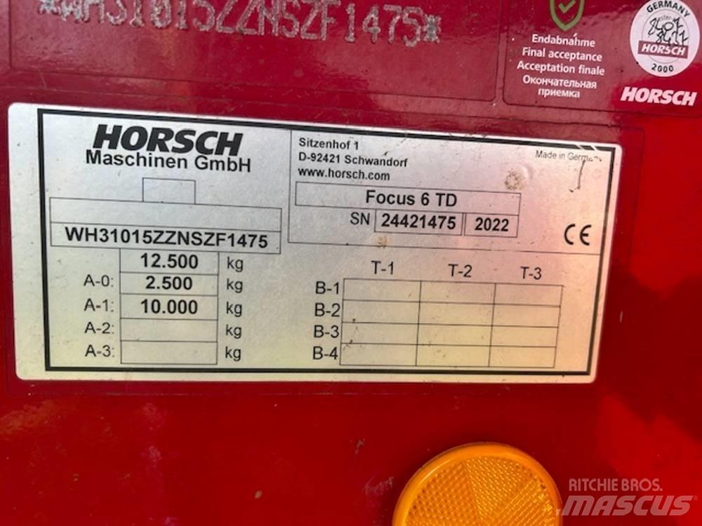 Horsch Focus 6 TD Συνδυαστικοί σπορείς