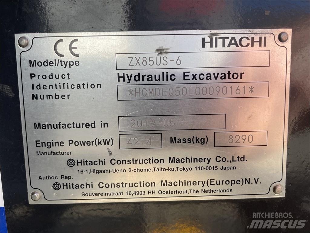 Hitachi ZX 85 US-6 Μίνι εκσκαφείς 7t - 12t