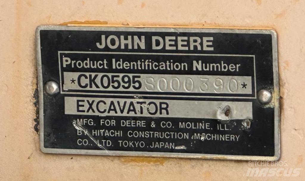 John Deere 595 Εκσκαφείς με τροχούς - λάστιχα