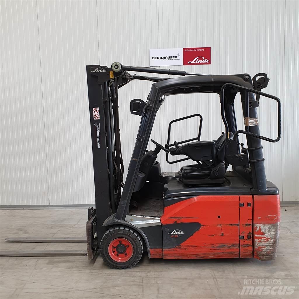 Linde E16L Ηλεκτρικά περονοφόρα ανυψωτικά κλαρκ