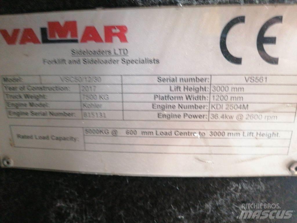 Valmar VSC50/12/30 Γερανοί πλευρικής φόρτωσης εμπορευματοκιβωτίων