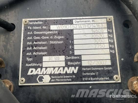Dammann DT 5000 Αυτοκινούμενα ψεκαστικά