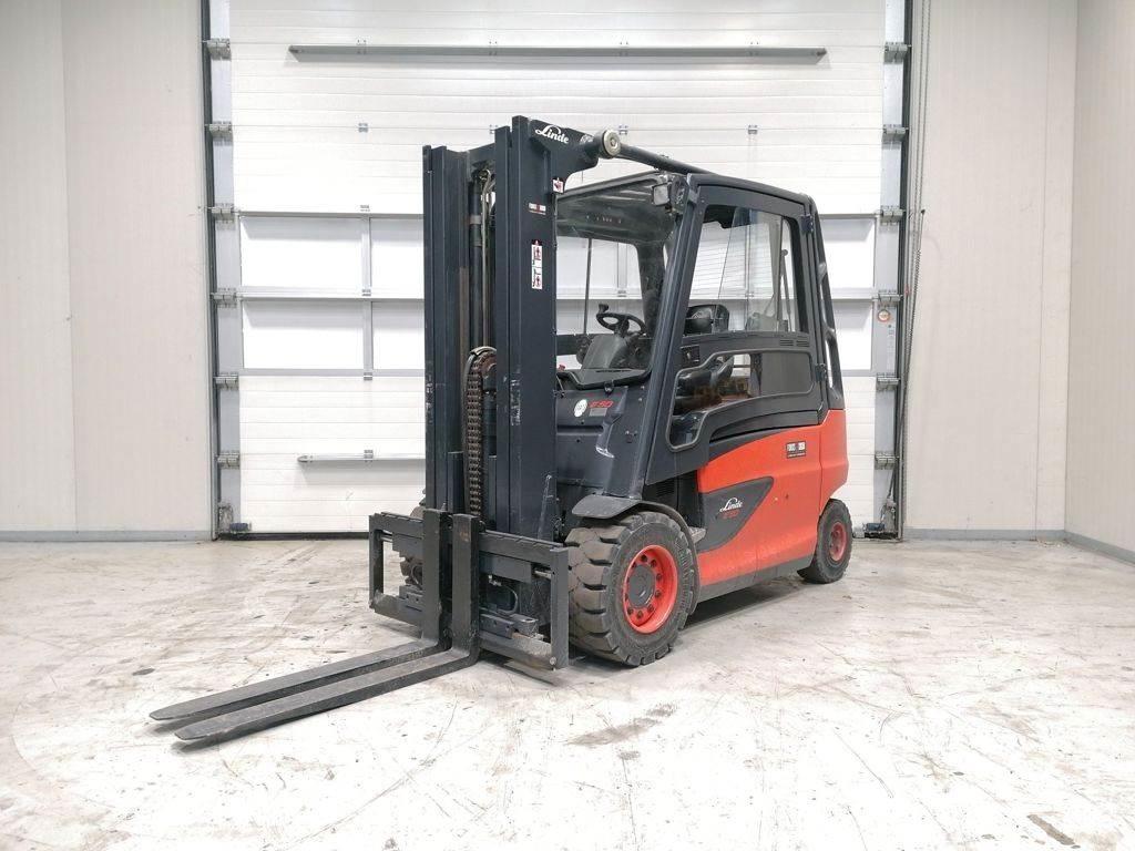 Linde E50HL-01 Ηλεκτρικά περονοφόρα ανυψωτικά κλαρκ