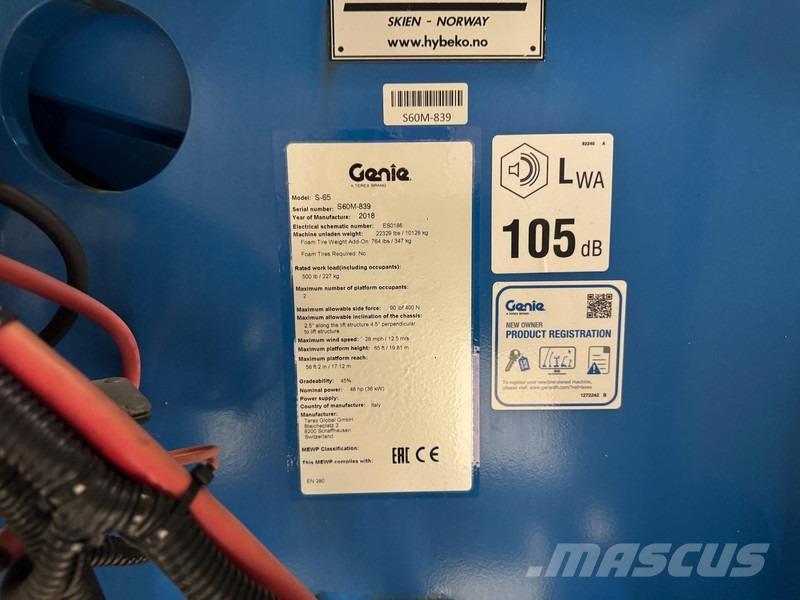 Genie S65 Άλλοι ανυψωτήρες και πλατφόρμες