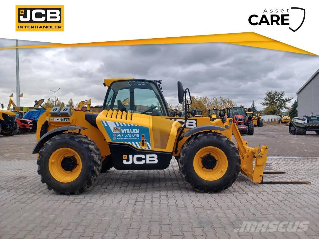 JCB 531-70 Τηλεσκοπικοί ανυψωτές