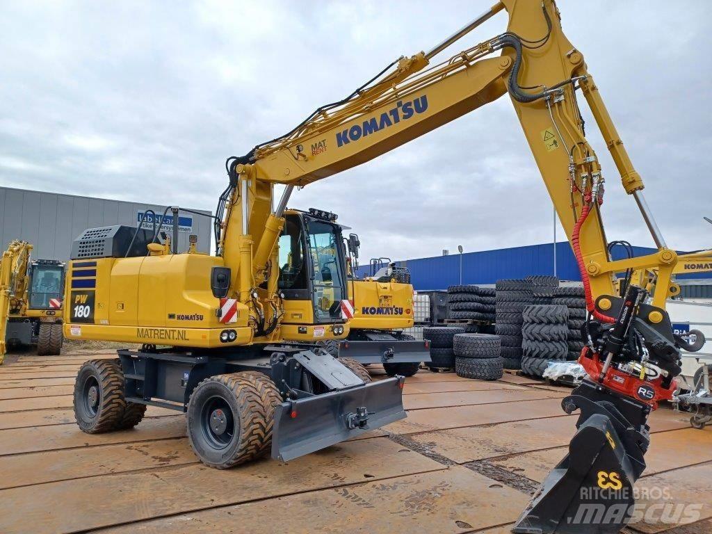 Komatsu PW180-11E0 Εκσκαφείς με τροχούς - λάστιχα