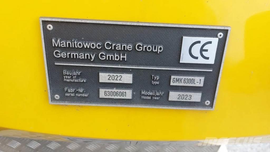 Grove GMK6300L-1 Γερανοί παντός εδάφους