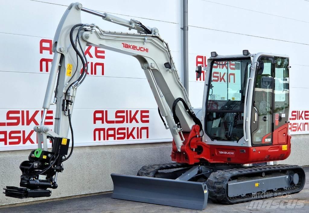 Takeuchi TB 260 Εκσκαφάκι (διαβολάκι) < 7t