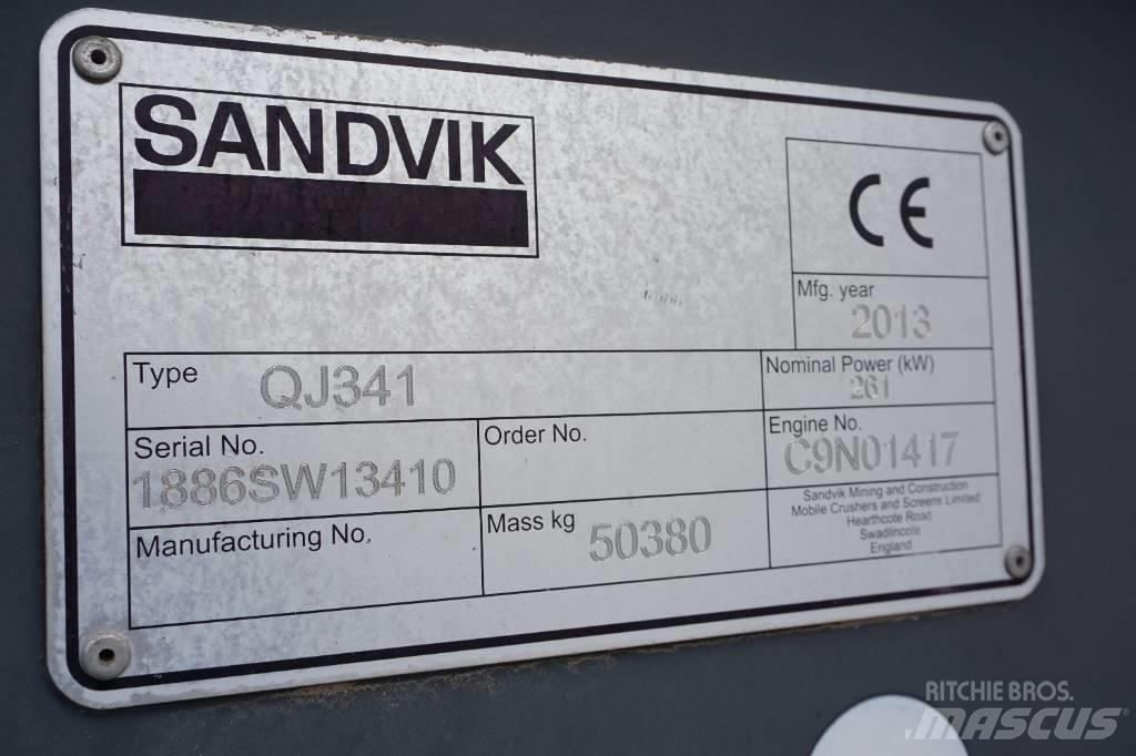 Sandvik QJ 341 Κινητοί σπαστήρες