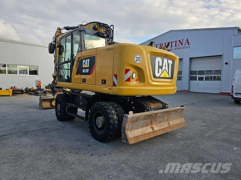 CAT M 318 F Εκσκαφείς με τροχούς - λάστιχα