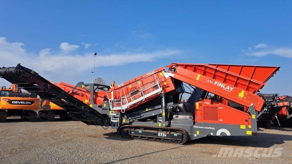 Terex Finlay 873+ Κινητές μηχανές κοσκινίσματος