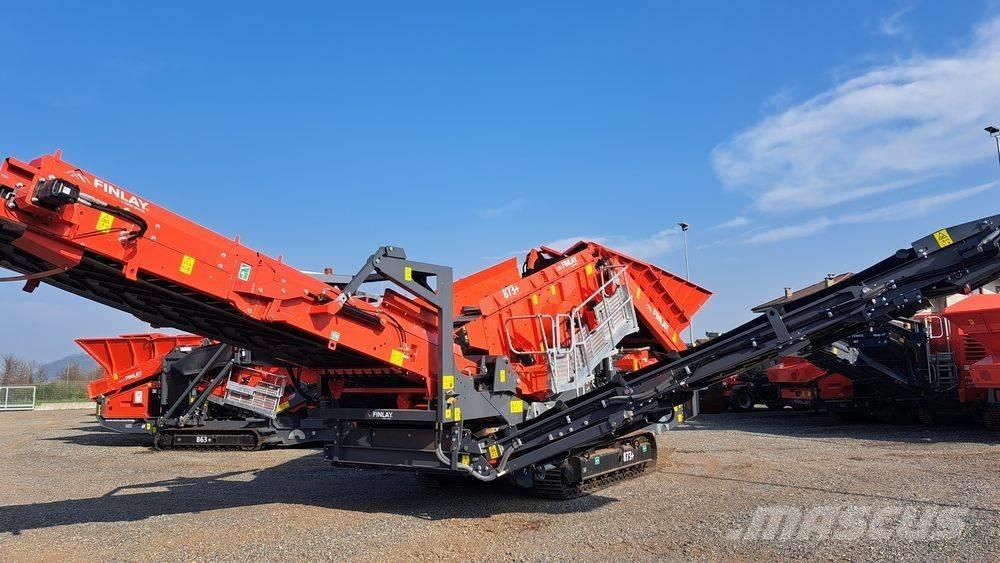 Terex Finlay 873+ Κινητές μηχανές κοσκινίσματος
