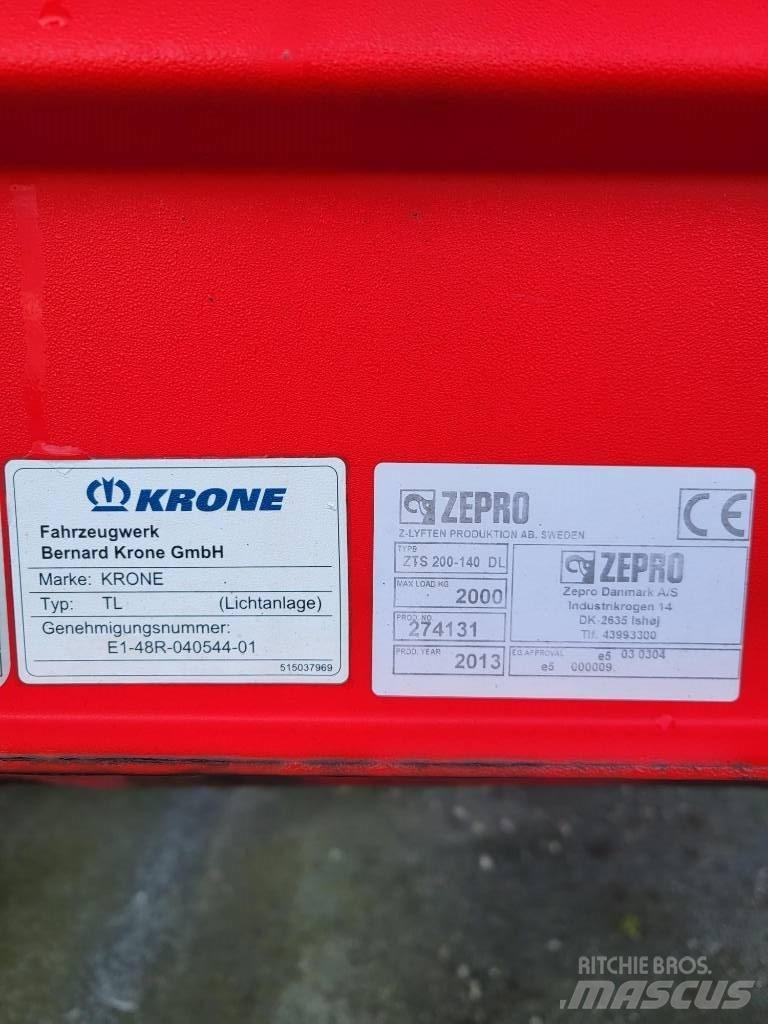 Krone SDP 27 Ημιρυμούλκες Κουρτίνα