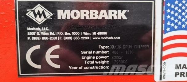 Morbark 30/36 Τεμαχιστές αποβλήτων