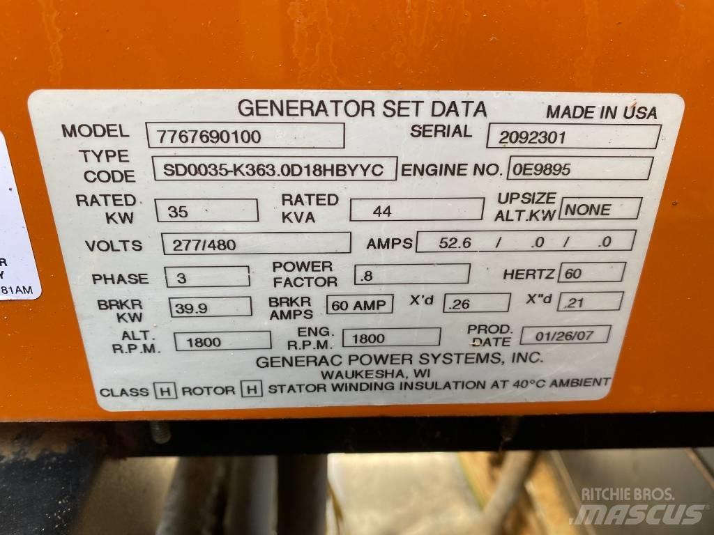 Generac 35 KW Γεννήτριες ντίζελ