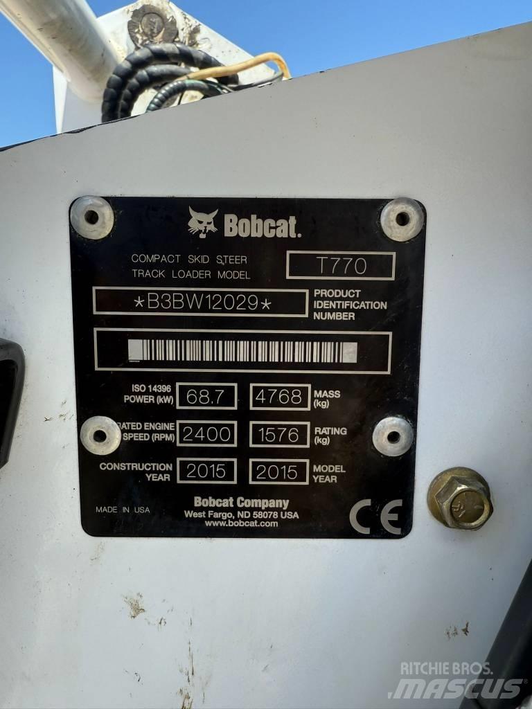 Bobcat T 770 Φορτωτές με ερπύστριες