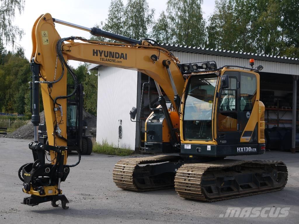 Hyundai HX 130 LCR Εκσκαφείς με ερπύστριες