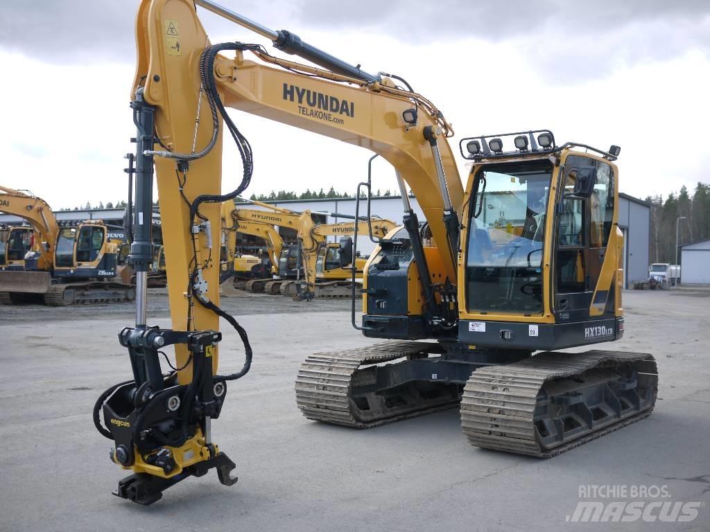 Hyundai HX 130 LCR Εκσκαφείς με ερπύστριες