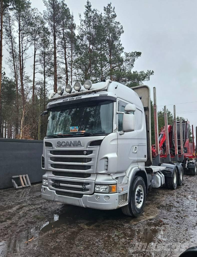 Scania R 730 Φορτηγά ξυλείας