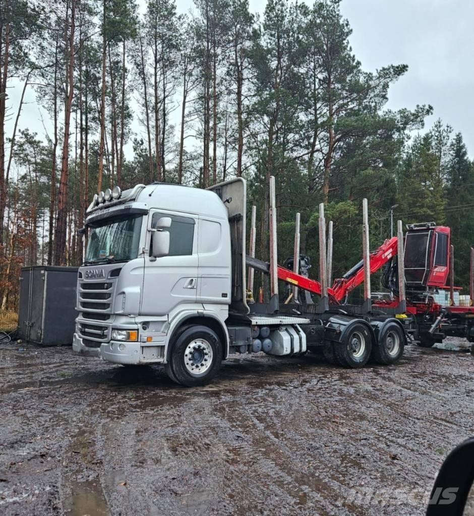 Scania R 730 Φορτηγά ξυλείας
