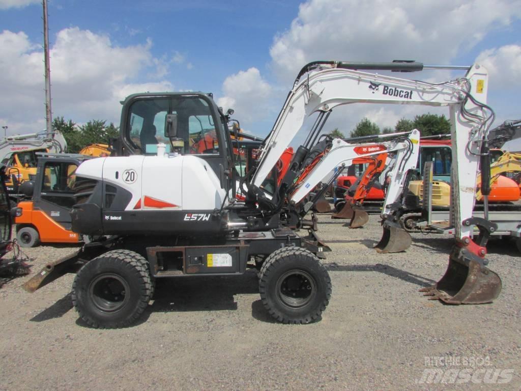 Bobcat E 57 W Εκσκαφείς με τροχούς - λάστιχα