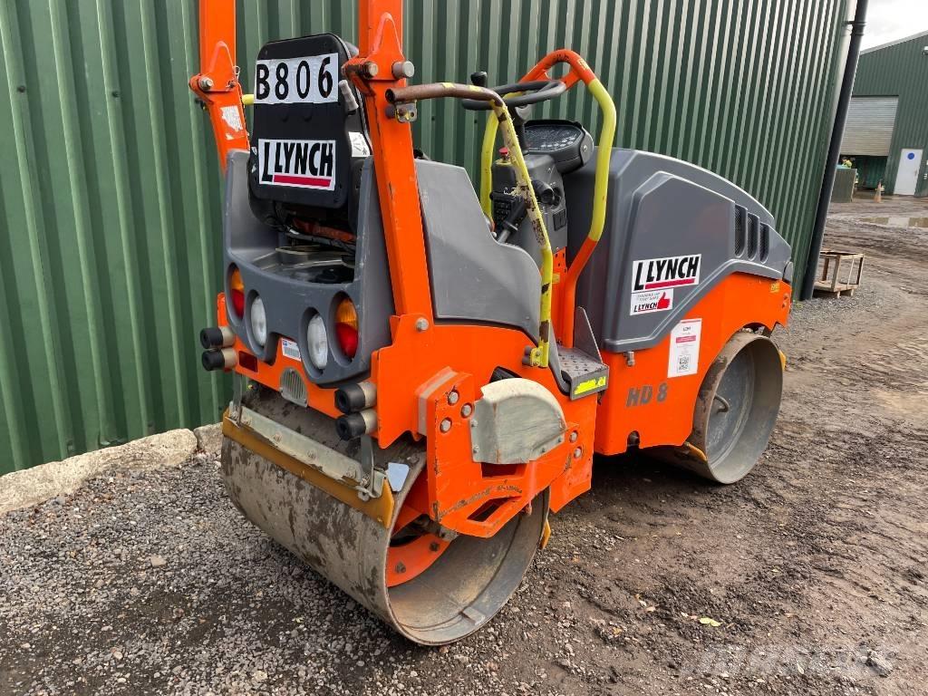 Hamm HD 8 VV Οδοστρωτήρες διπλού κυλίνδρου