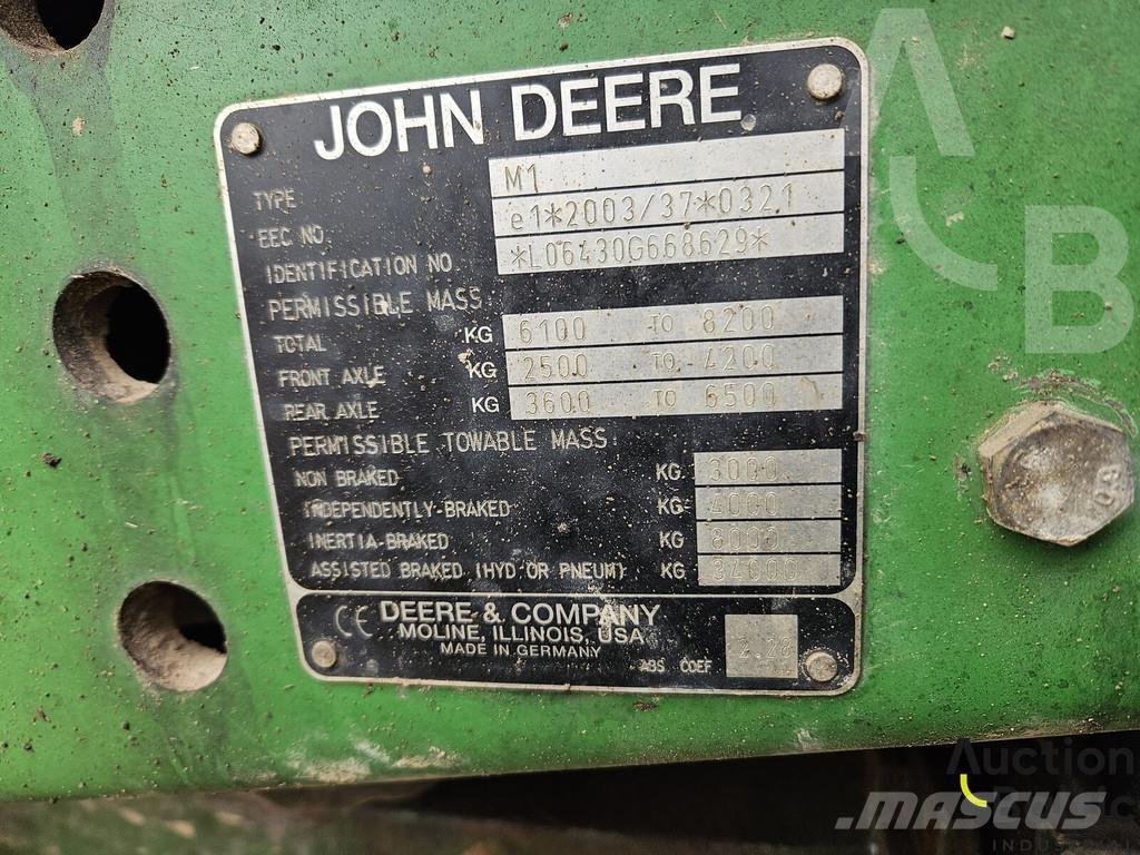 John Deere 6430 Τρακτέρ