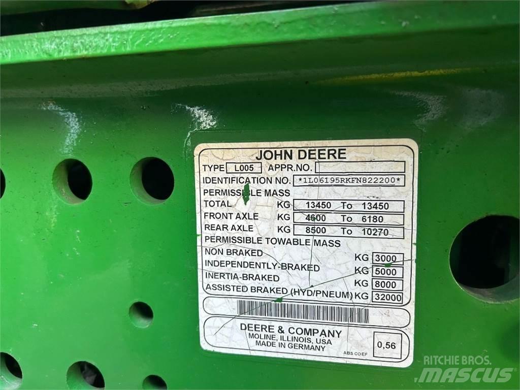 John Deere 6195R Τρακτέρ