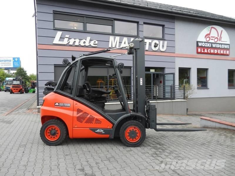 Linde H40T-02 Περονοφόρα ανυψωτικά κλαρκ με φυσικό αέριο LPG