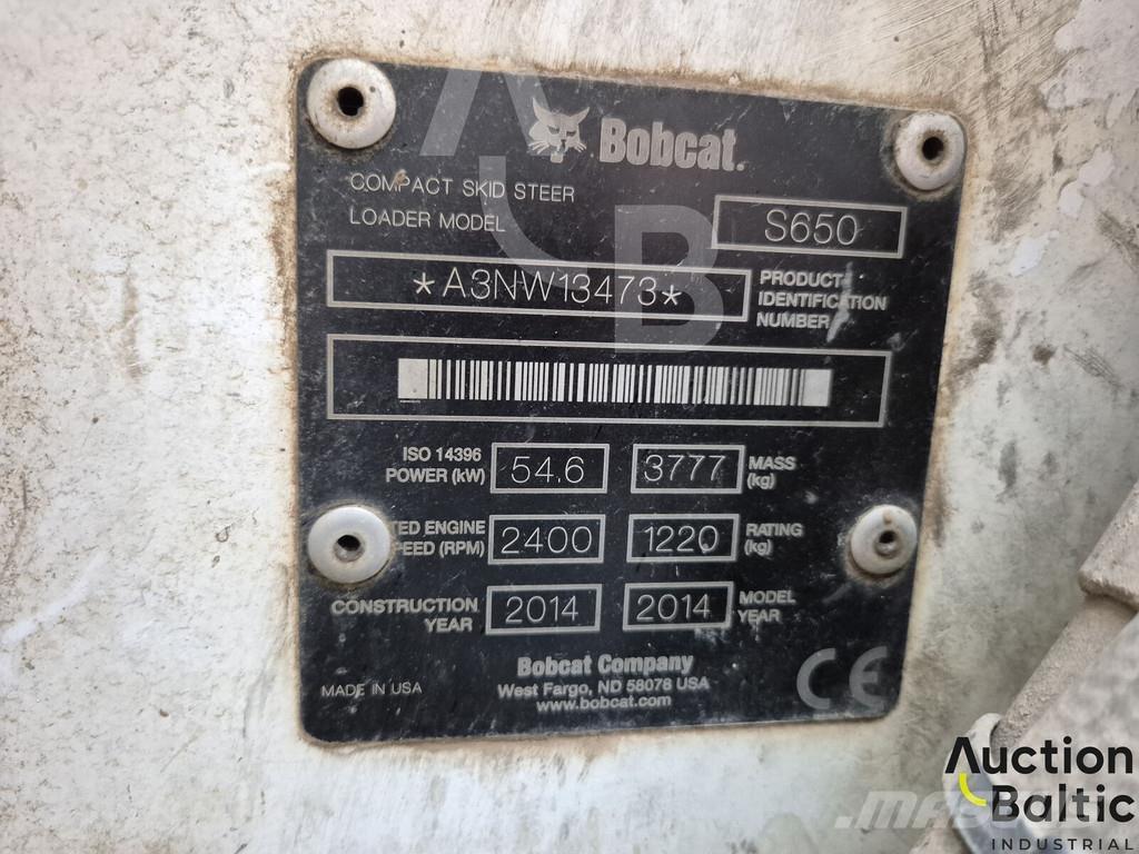 Bobcat S 650 Φορτωτάκια