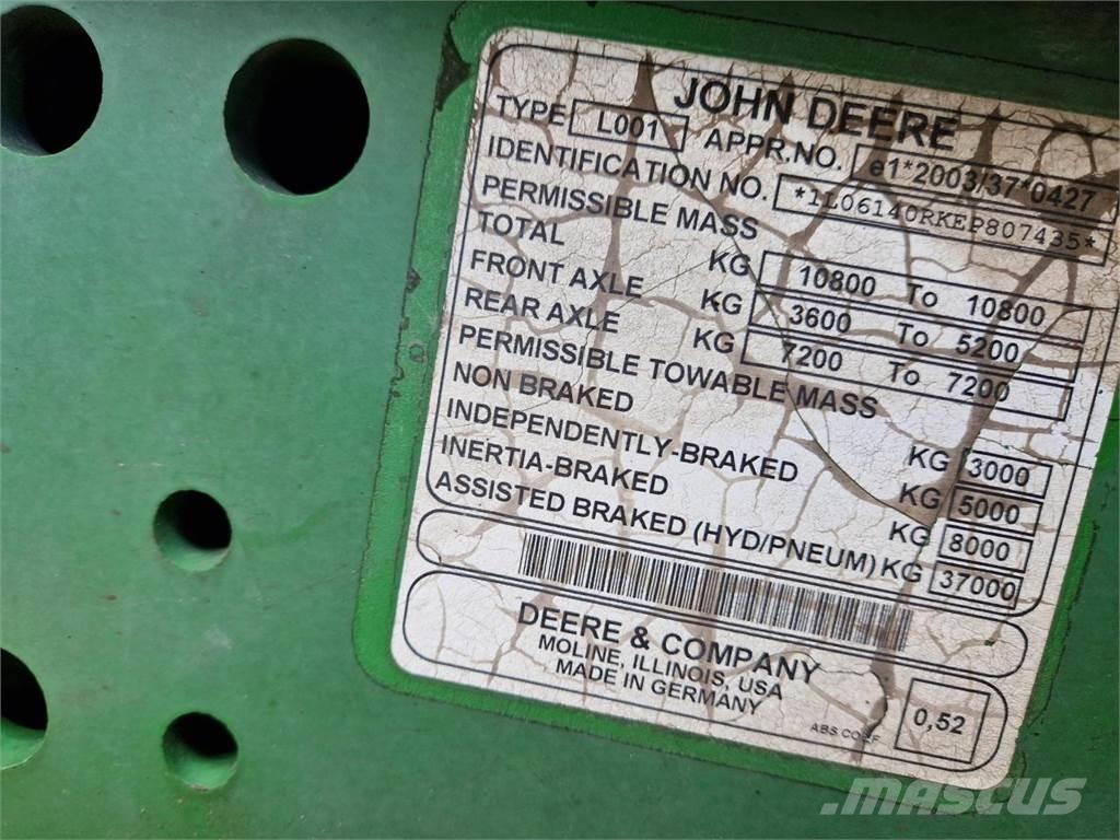 John Deere 6140R Τρακτέρ