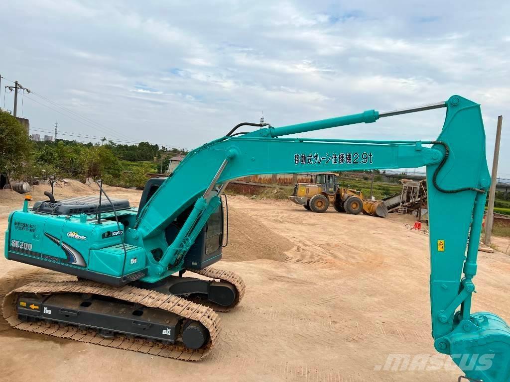 Kobelco SK 200-8 Εκσκαφείς με ερπύστριες