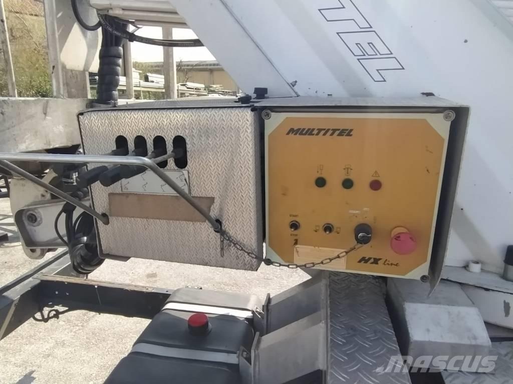 Multitel HX200 Εναέριες πλατφόρμες τοποθετημένες σε φορτηγό