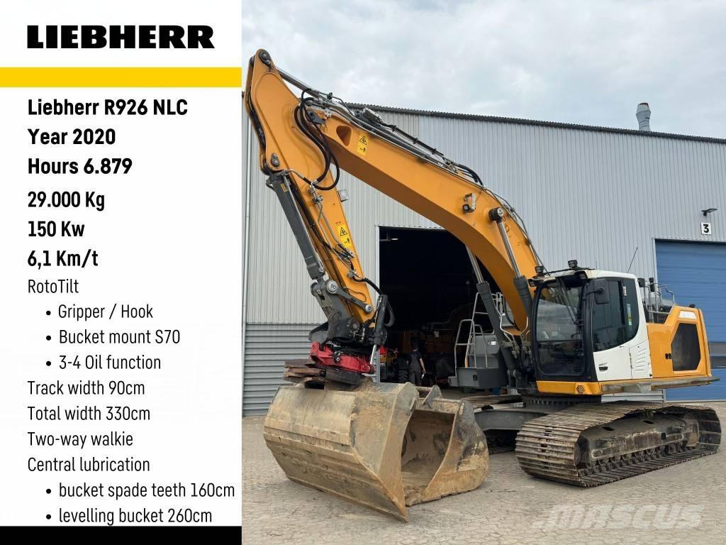 Liebherr R 926 LC Εκσκαφείς με ερπύστριες