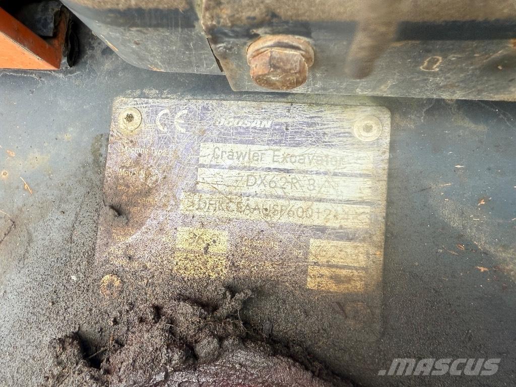 Doosan DX 62 R-3 Εκσκαφάκι (διαβολάκι) < 7t