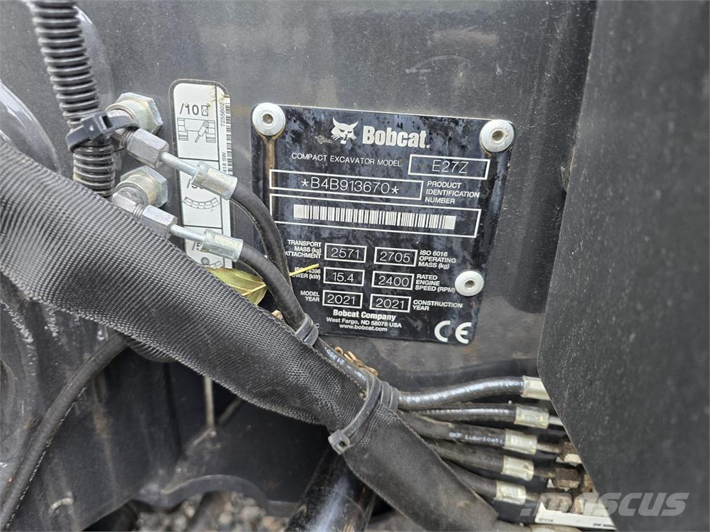 Bobcat E27z Εκσκαφάκι (διαβολάκι) < 7t