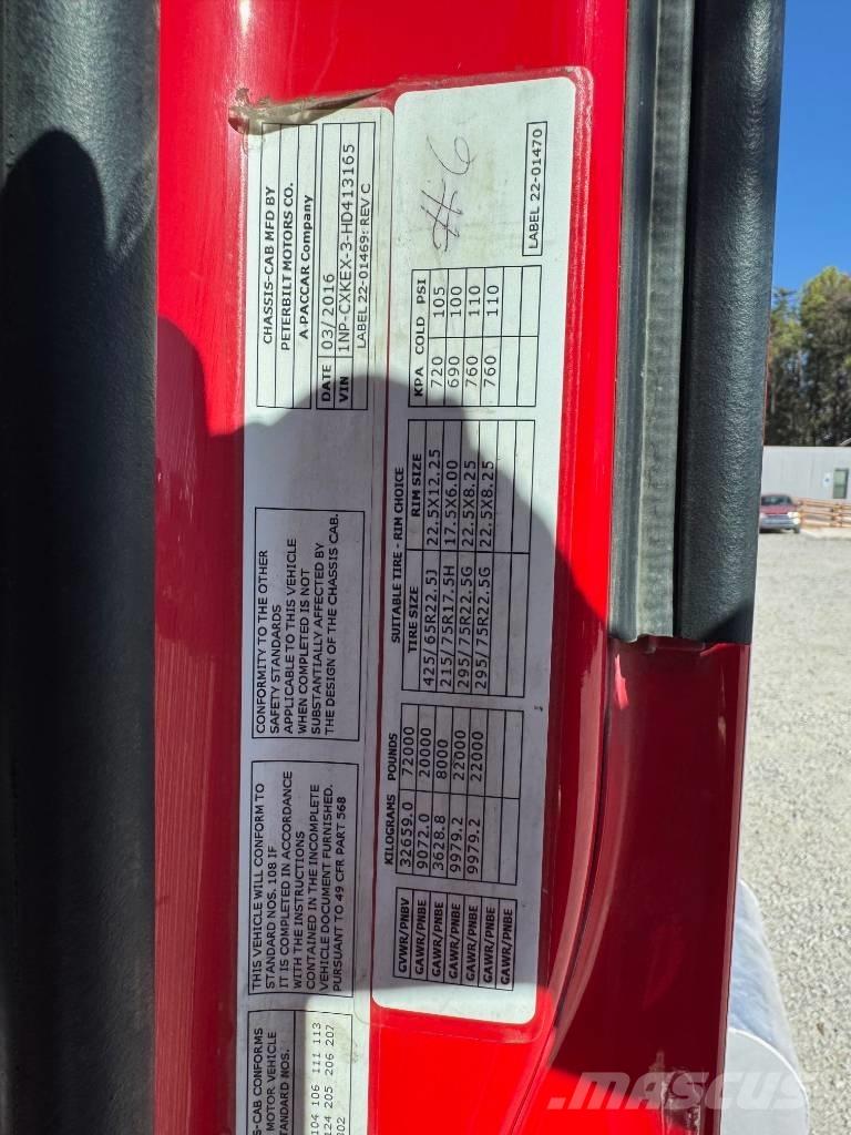 Peterbilt 567 Φορτηγά Ανατροπή