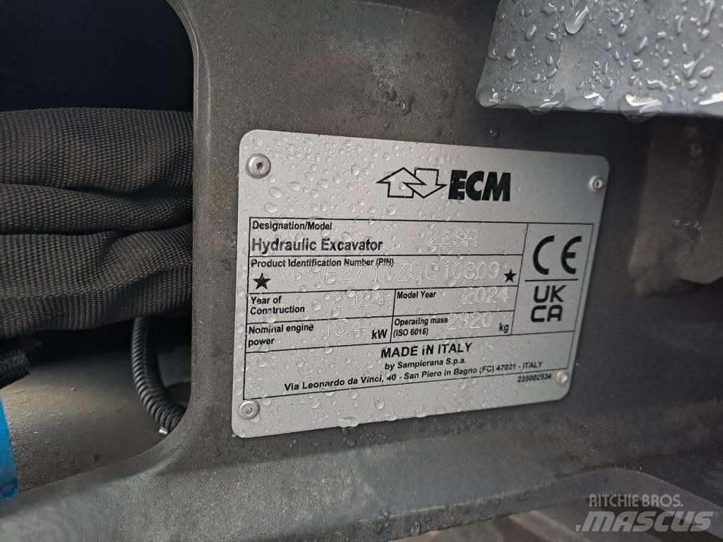 ECM 22 SR Εκσκαφάκι (διαβολάκι) < 7t