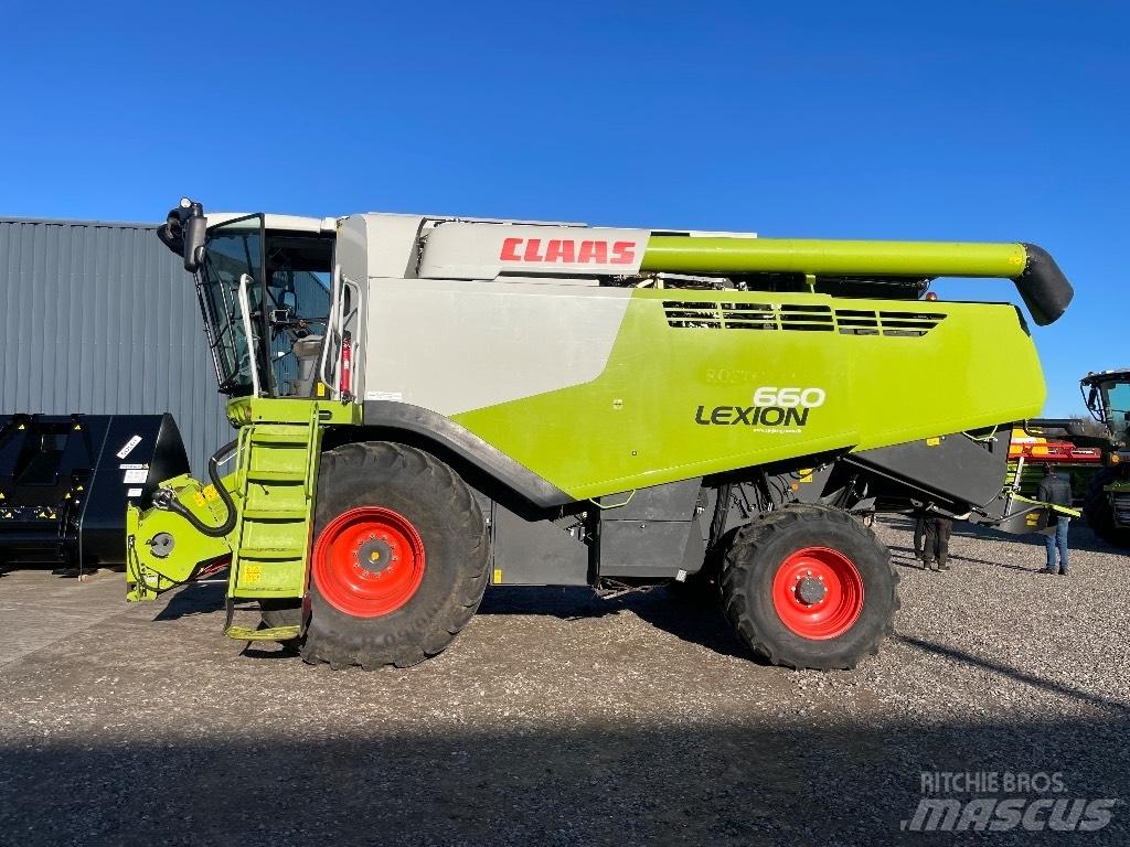 CLAAS Lexion 660 Θεριζοαλωνιστικές μηχανές