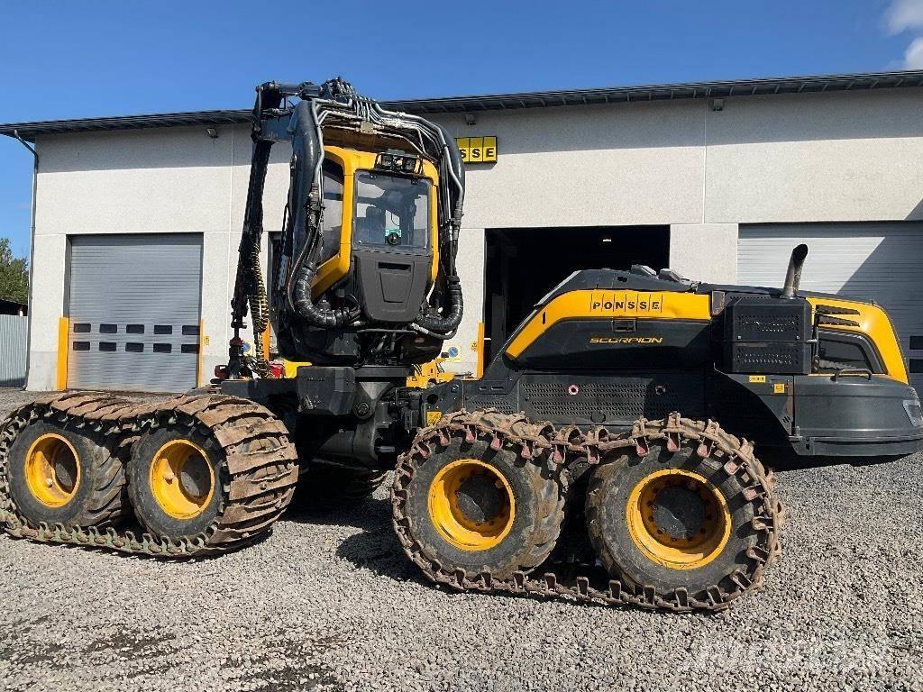 Ponsse Scorpion Θεριζοαλωνιστικές μηχανές