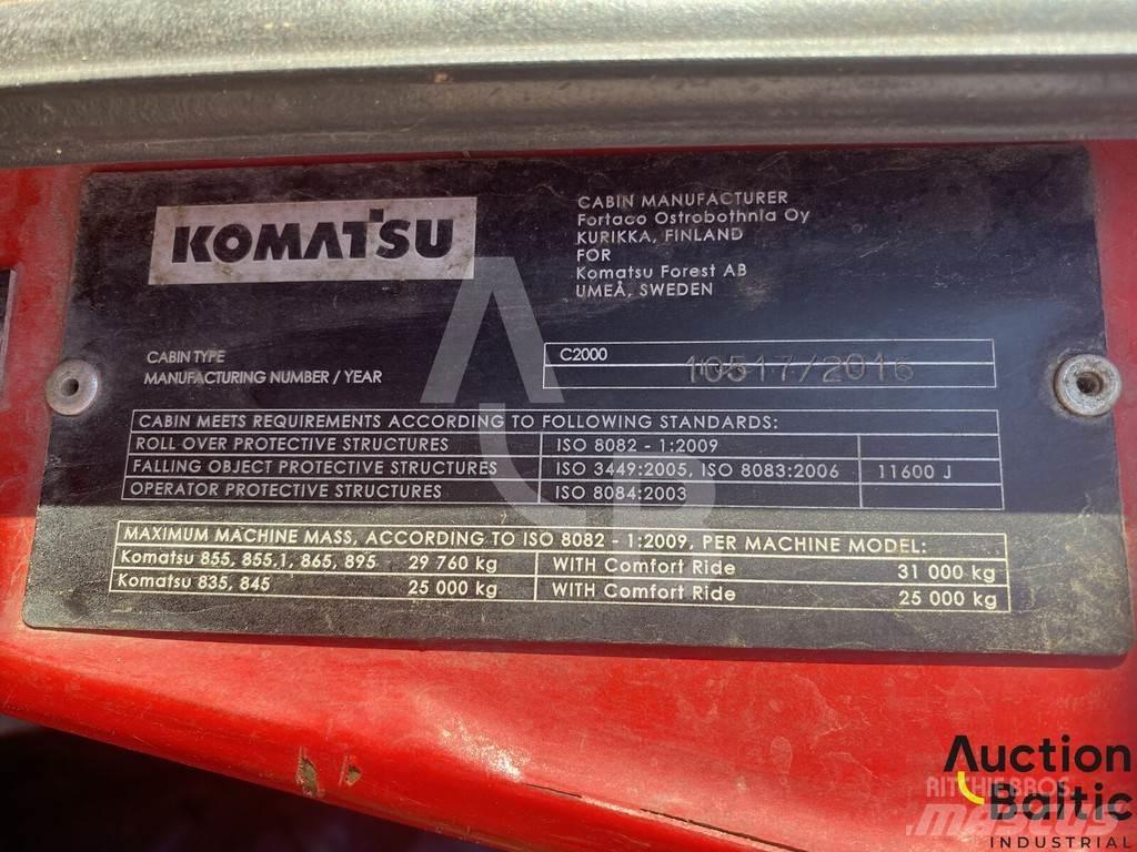 Komatsu 895 Μεταφορείς ξυλείας