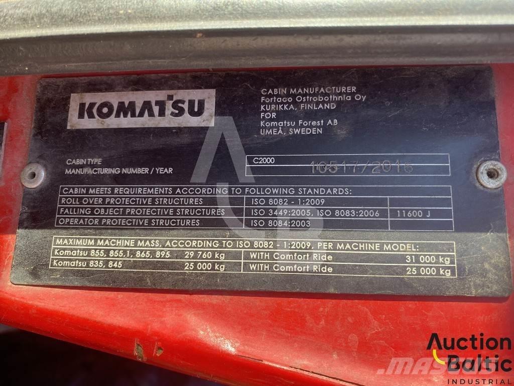 Komatsu 895 Μεταφορείς ξυλείας