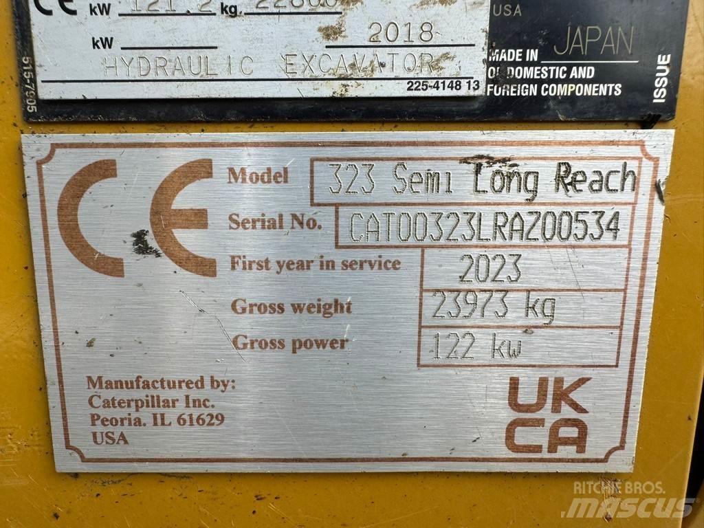 CAT 323 07A Ειδικοί εκσκαφείς