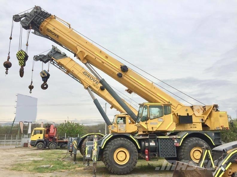 Grove RT 890 E Γερανοί παντός εδάφους