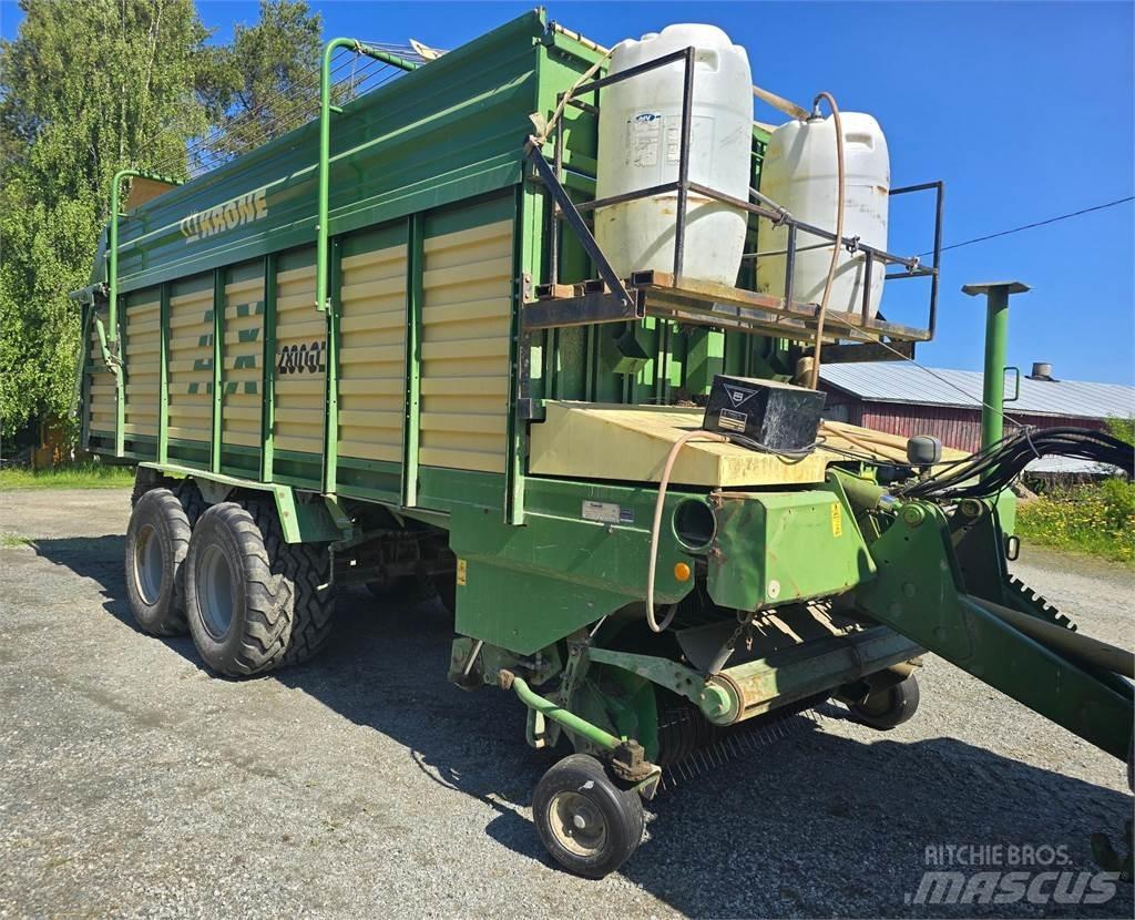 Krone AX 280 GL Ρυμούλκα με διάταξη αυτοφόρτωσης